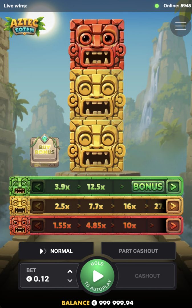 Aztec Totem pa foni pa chophimba choimirira